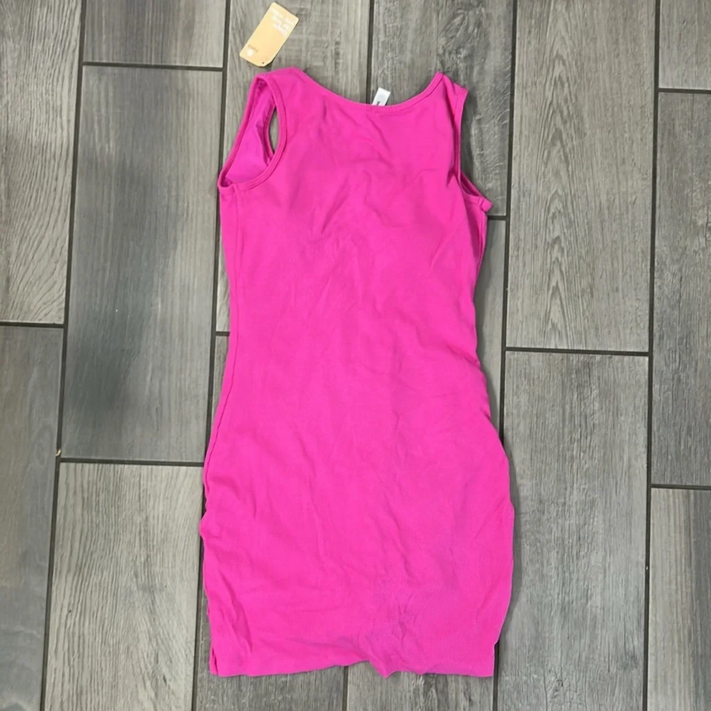 Popilush Shapewear Modal Sculpting Mini Tank Dress - Picture 8 of 8